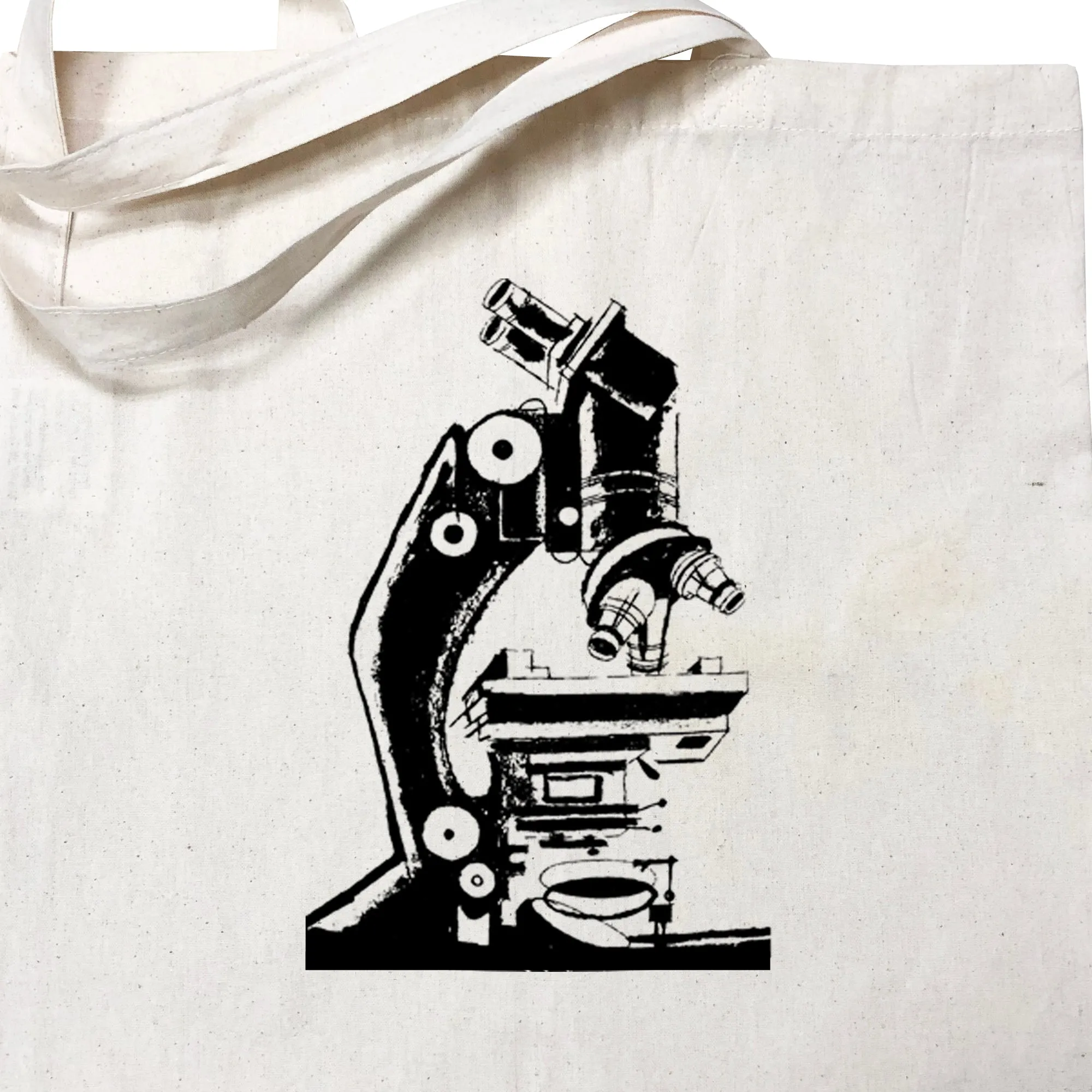 Scientific Microscope Tote Bag
