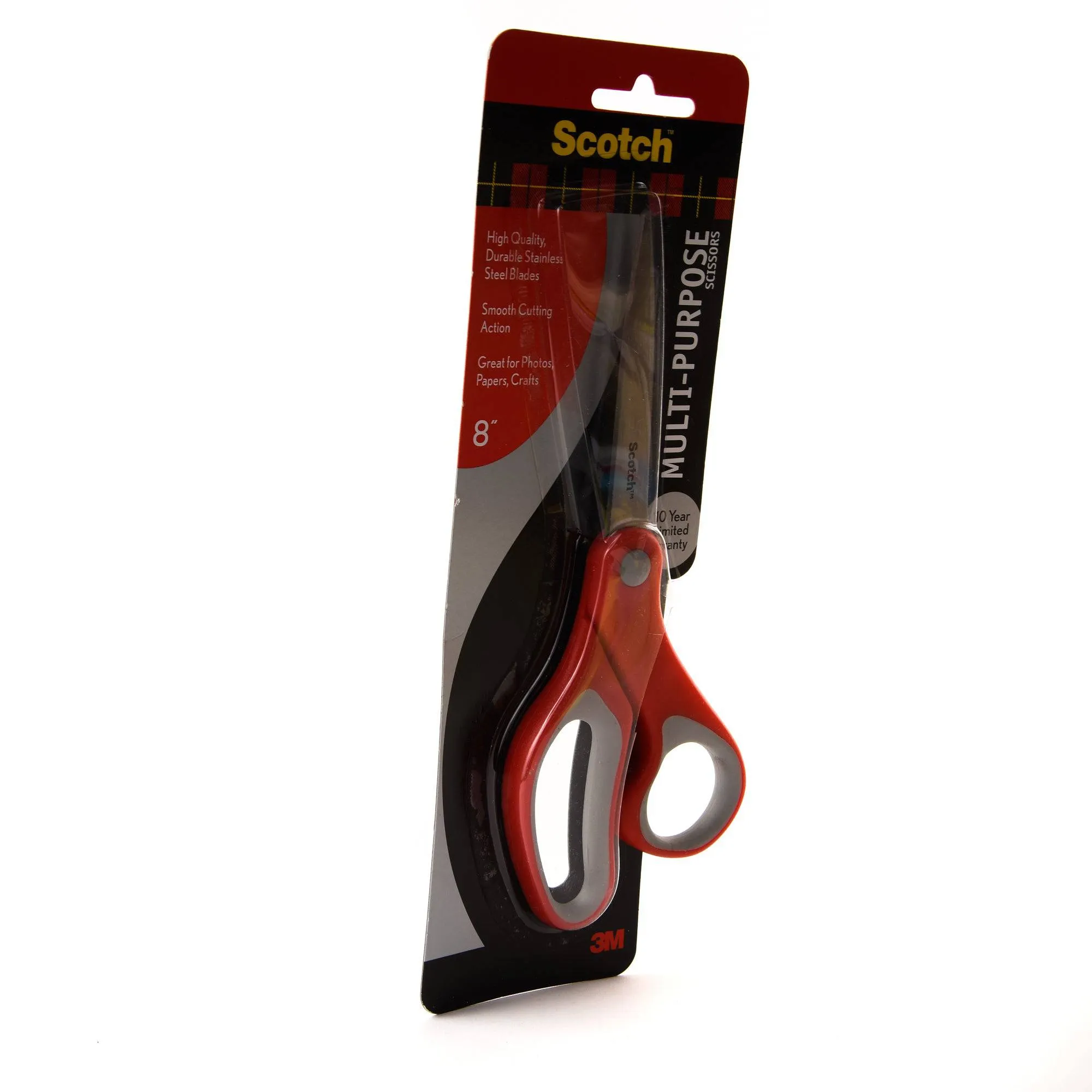 Scotch Multiporpose Scissors 1428. Stainless steel blade, 8 in (20cm)