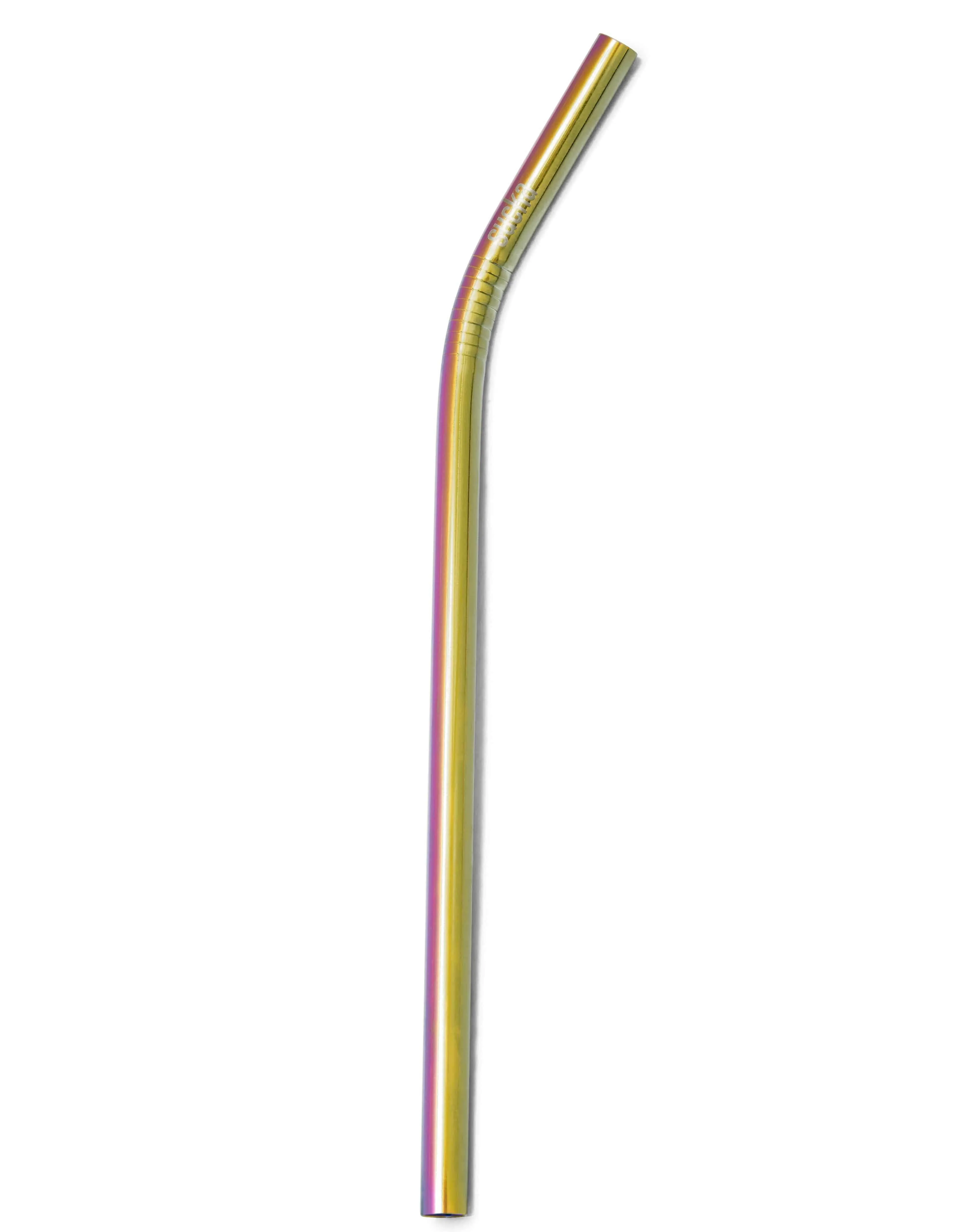 Set Of 3 Metal Straws