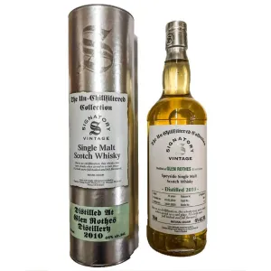 Signatory The Un-Chillfiltered Collection 10 Year Old  Glenrothes 2010