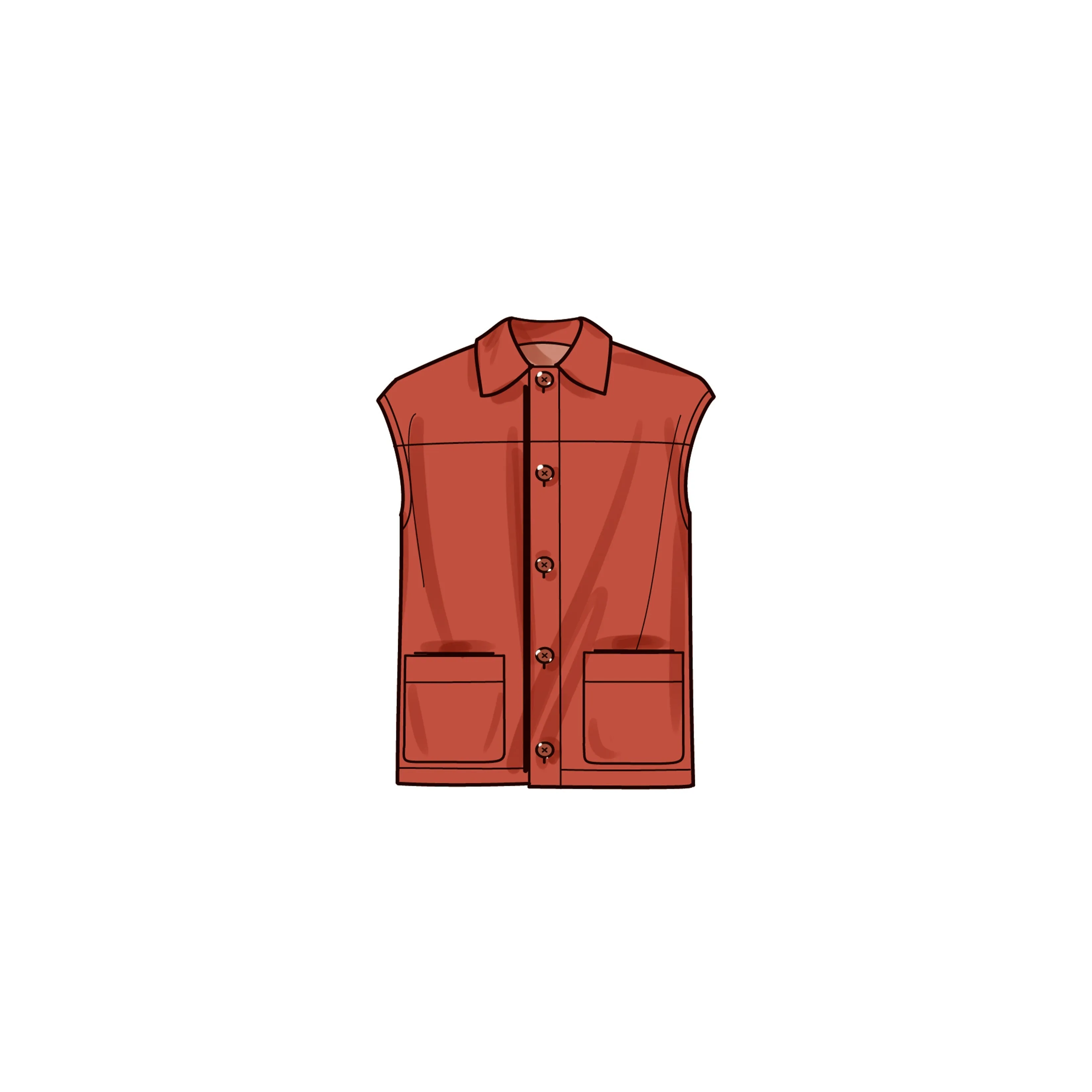 Simplicity pattern 9694 Boys' and Men's Jacket, Vest, Hat and Bag
