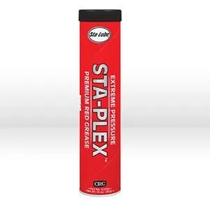 SL3190 CRC Sta Lube Grease, STA-PLEX PREMIUM RED GREASE, 14 oz Cartridge