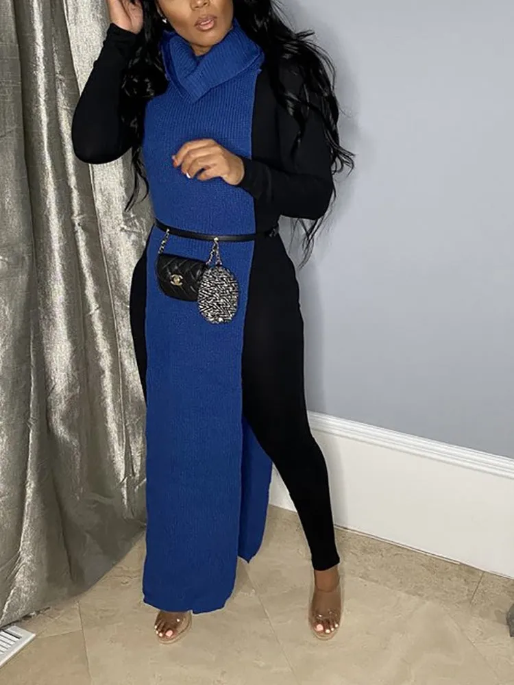 Slit Tassel Graceful Flare Denim Jeans