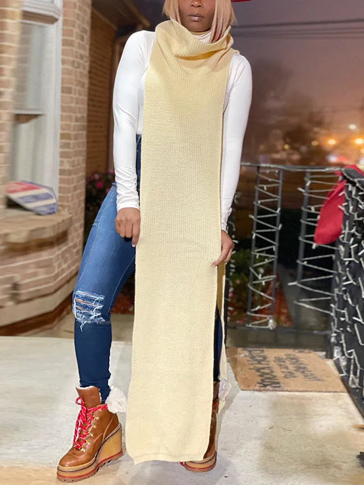 Slit Tassel Graceful Flare Denim Jeans