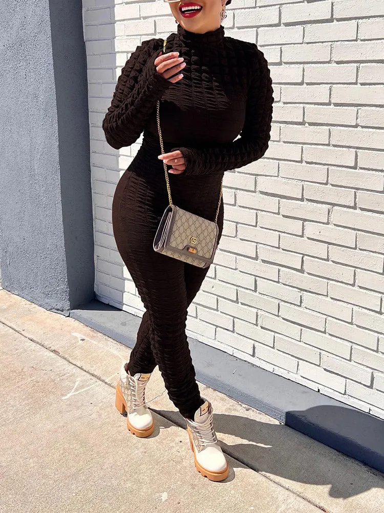 Solid Color Graceful Hoodie Long Dress