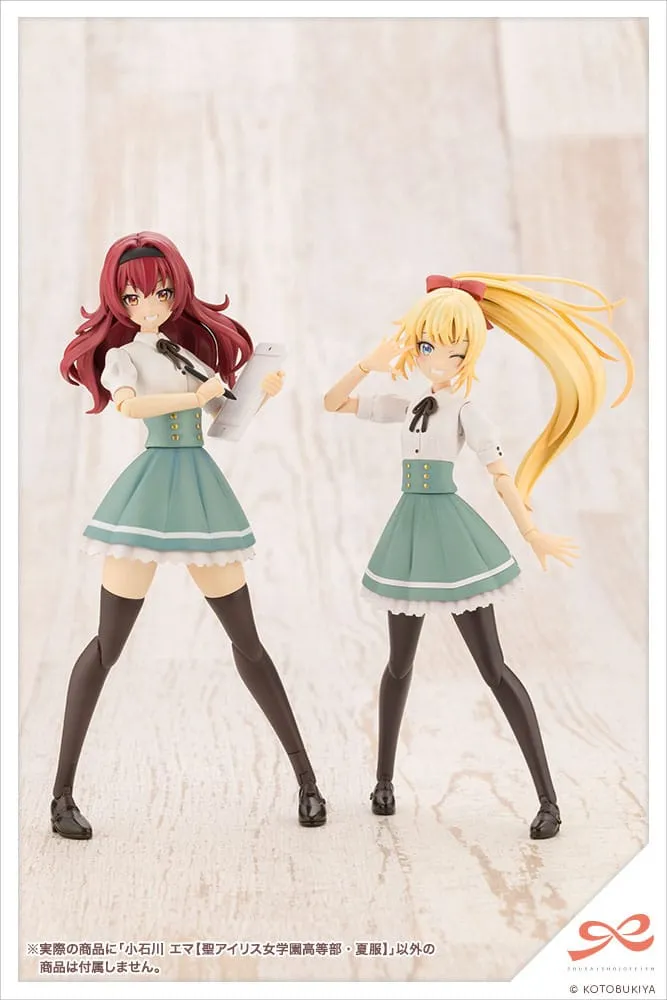 Sousai Shojo Teien Plastic Model Kit 1/10 Emma Koishikawa (St. Iris Gakuen Girls' High School Summer Clothes) Light Edition 14 Cm