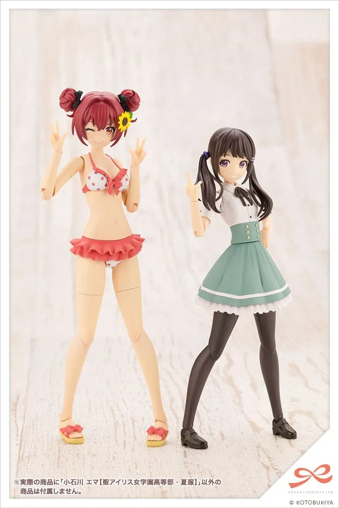 Sousai Shojo Teien Plastic Model Kit 1/10 Emma Koishikawa (St. Iris Gakuen Girls' High School Summer Clothes) Light Edition 14 Cm