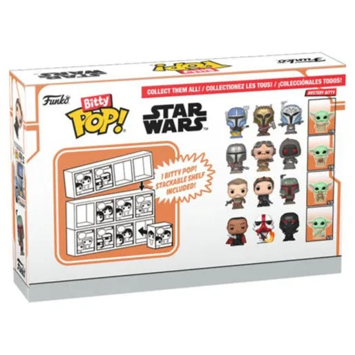 Star Wars - The Mandalorian - Cobb Vanth Bitty Pop! 4-Pack