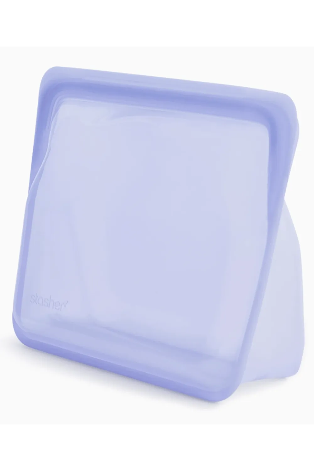 Stasher Reusable Silicone Bag - STAND UP Rainbow Lavender