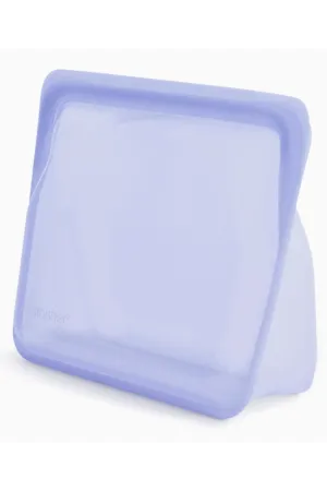 Stasher Reusable Silicone Bag - STAND UP Rainbow Lavender