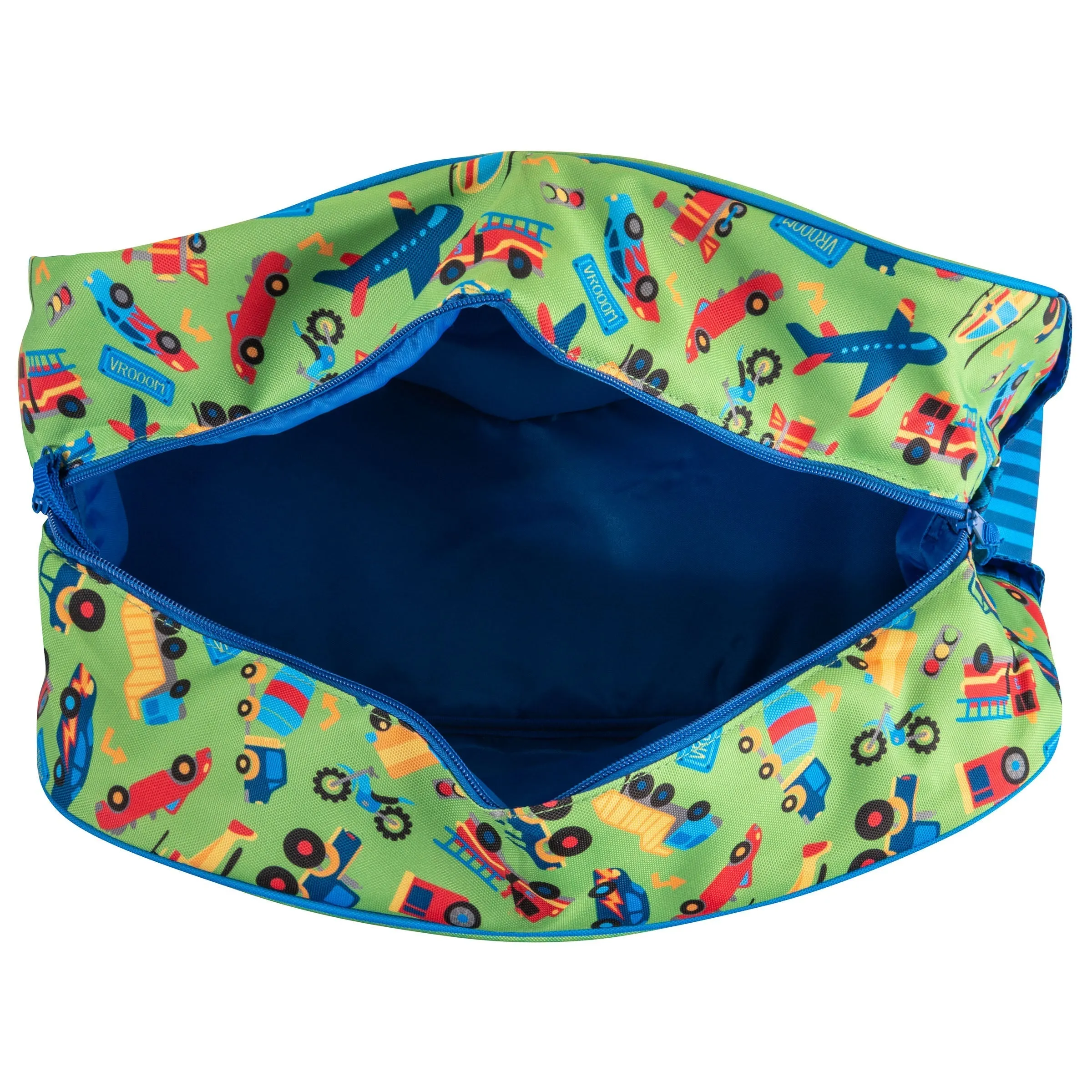 Stephen Joseph All Over Print Kid's Duffle Bag, Transportation