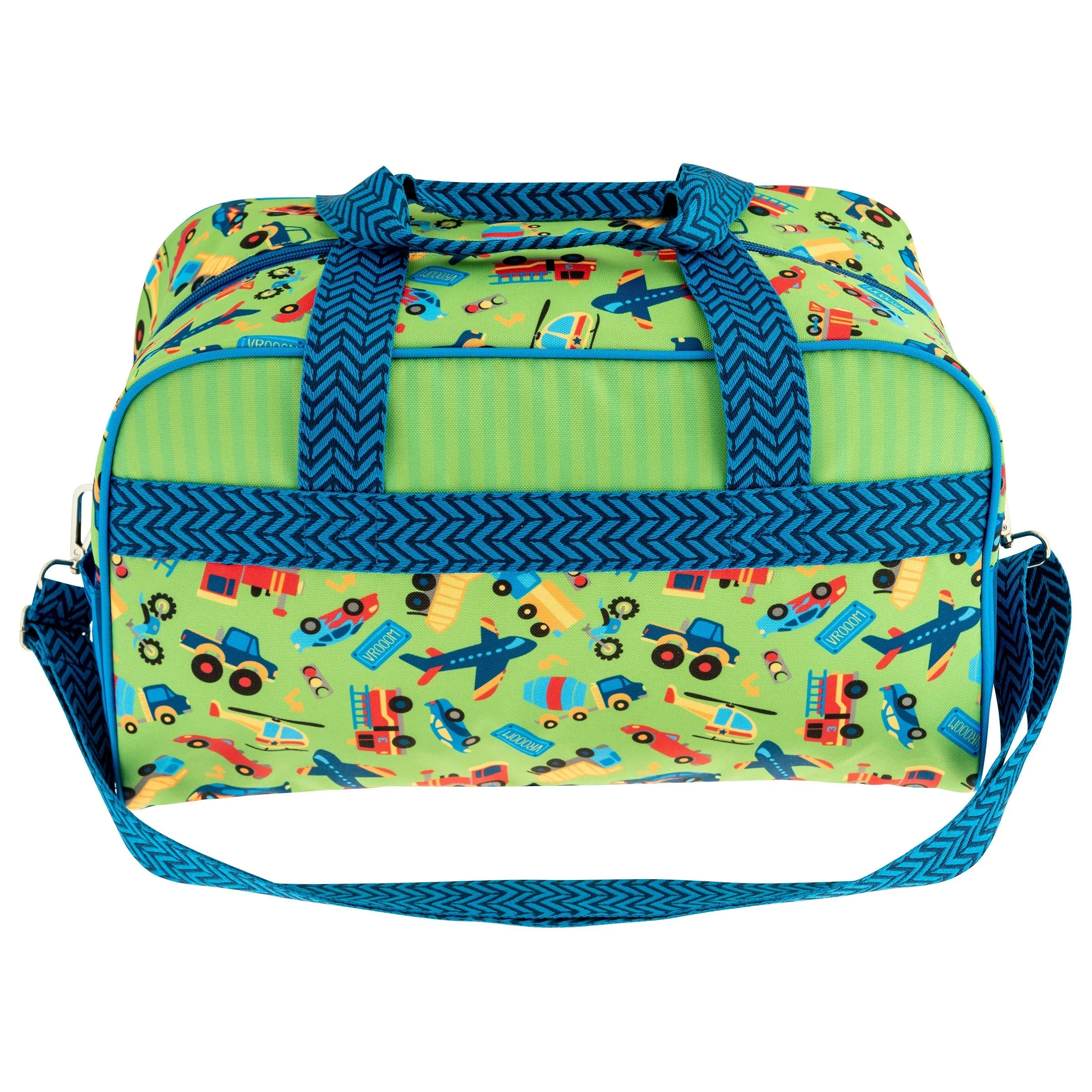 Stephen Joseph All Over Print Kid's Duffle Bag, Transportation