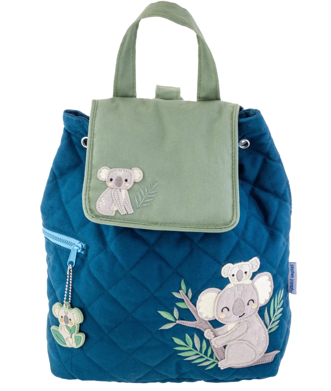 Stephen Joseph Quilted Backpack in Koala