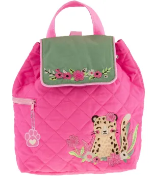 Stephen Joseph Quilted Backpack in Leopard