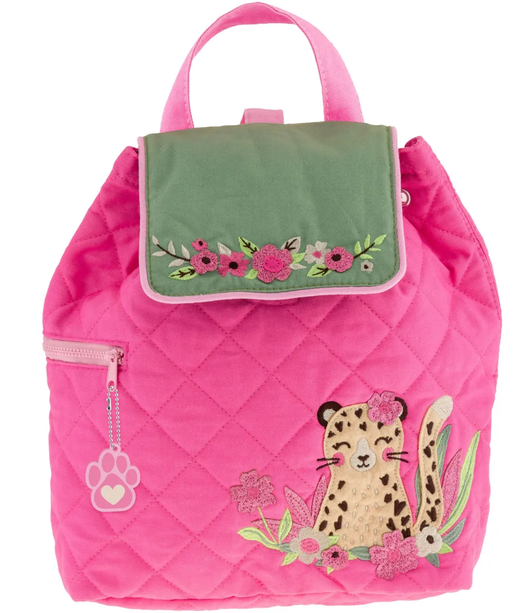 Stephen Joseph Quilted Backpack in Leopard