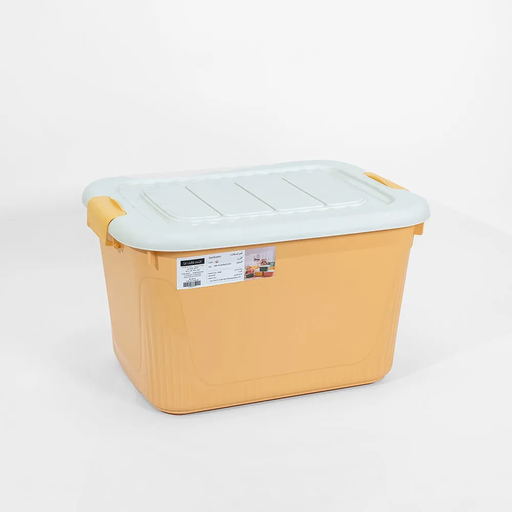 Storage Box 80L Yellow