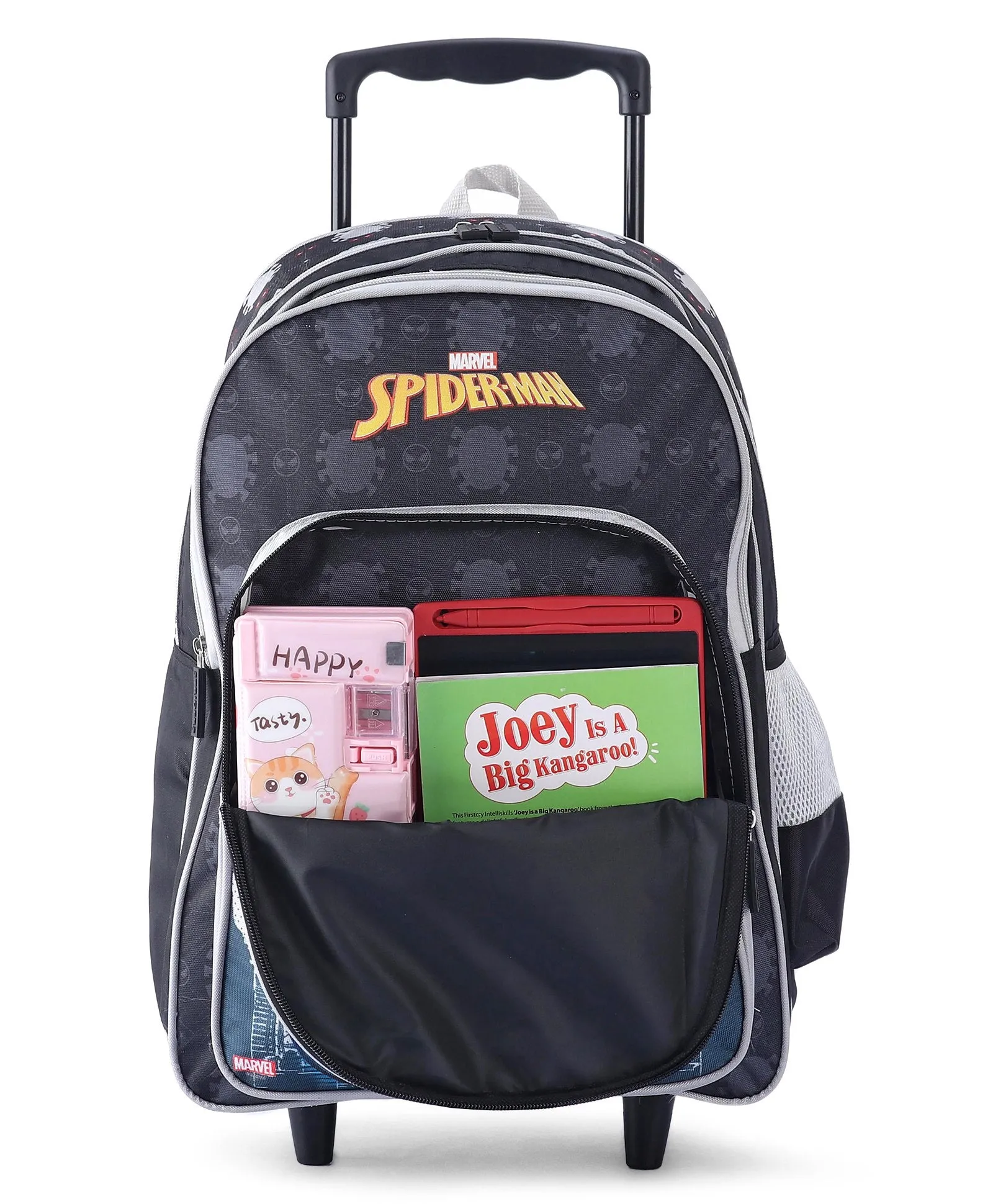 Striders-Spiderman School Bag 40cm Trolley- MVL098