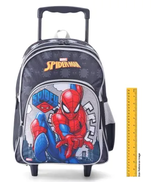 Striders-Spiderman School Bag 40cm Trolley- MVL098