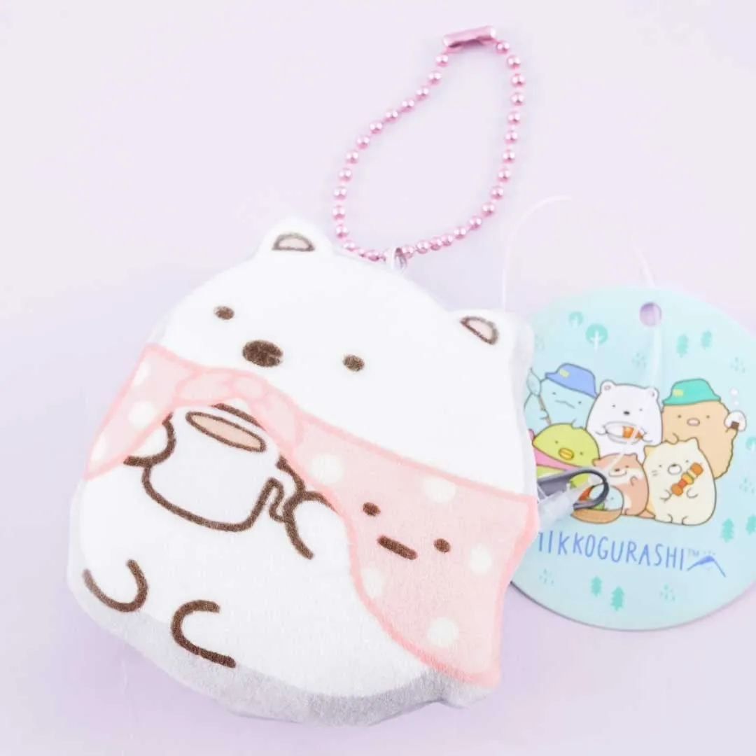 Sumikko Gurashi Mini Pouch Charm - Shirokuma