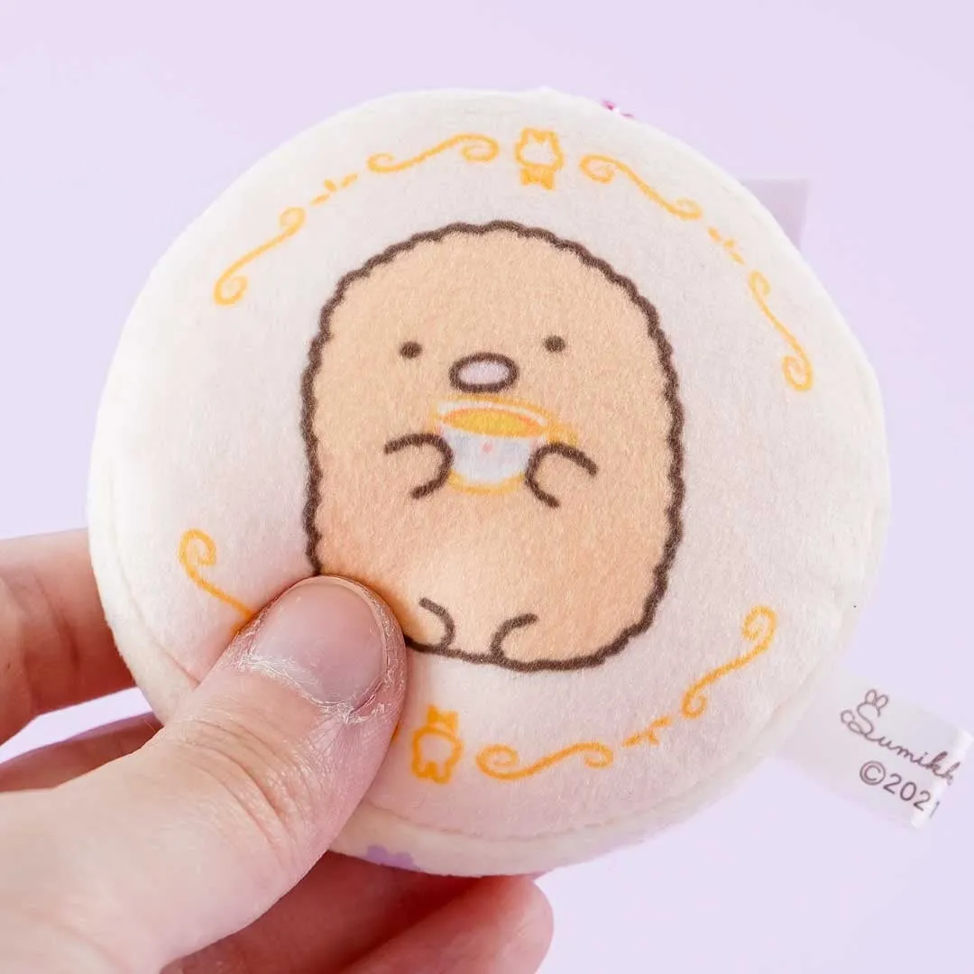 Sumikko Gurashi Tonkatsu Round Plushie Charm