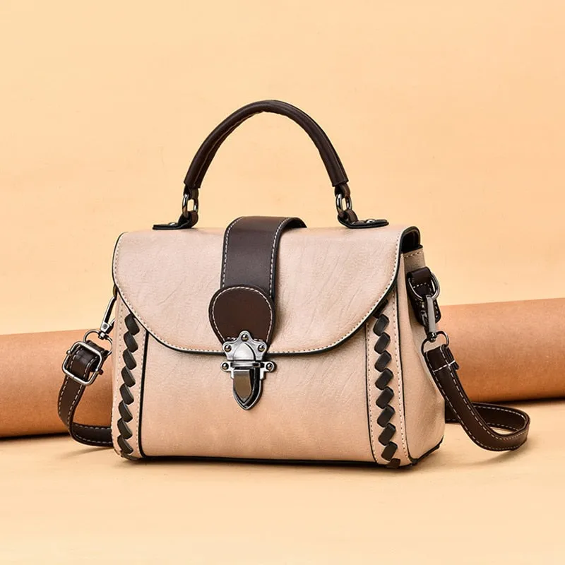Summer Fashion Lock Design Women Crossbody Bag PU Leather Small Square Handbags Female Luxury Flap Shoulder Messenger Bags Bolsa