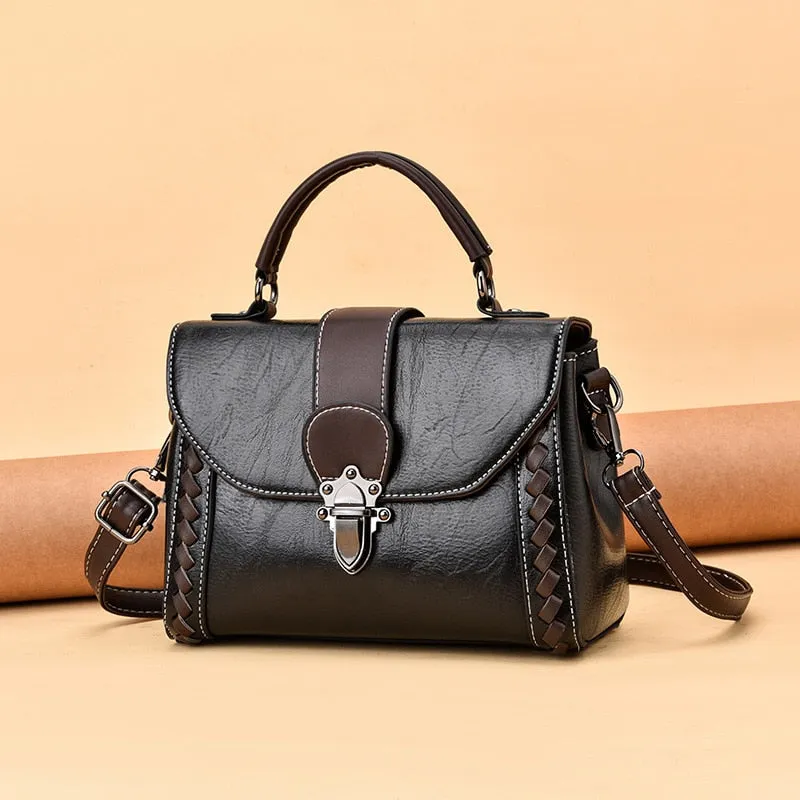 Summer Fashion Lock Design Women Crossbody Bag PU Leather Small Square Handbags Female Luxury Flap Shoulder Messenger Bags Bolsa