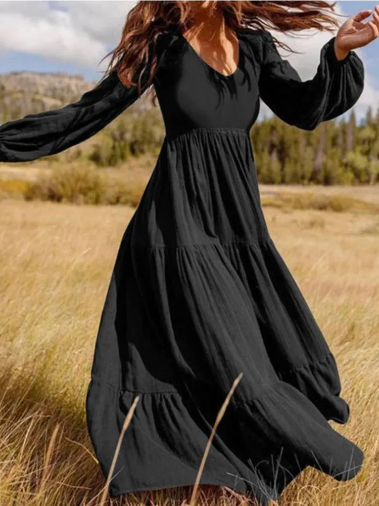 Summer New Graceful Ladies Fashion Dress