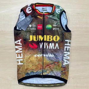 Team Jumbo Visma 2022 | Wout van Aert | Tour de France | Ex Belgian Champion Summer Vest Sleeveless