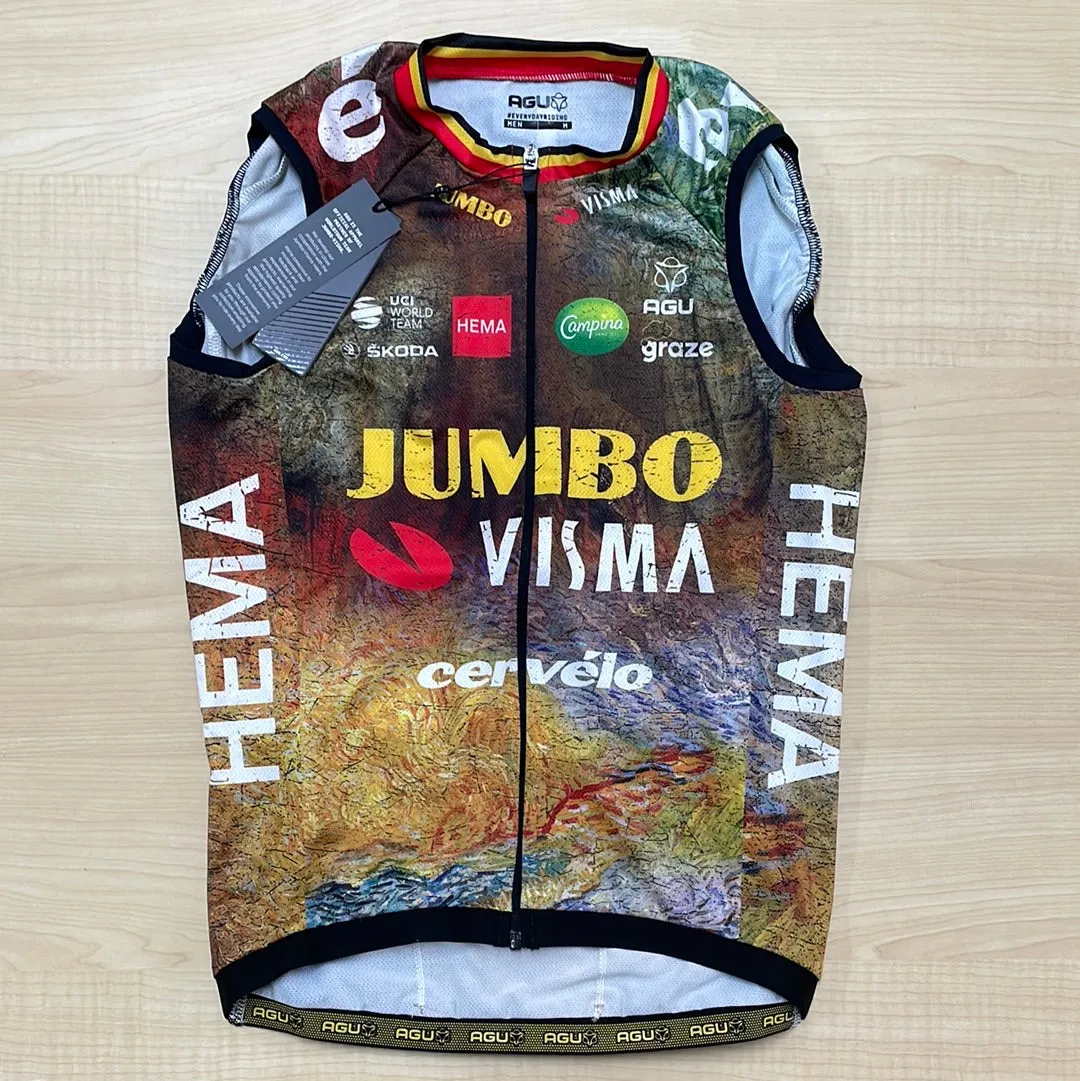 Team Jumbo Visma 2022 | Wout van Aert | Tour de France | Ex Belgian Champion Summer Vest Sleeveless