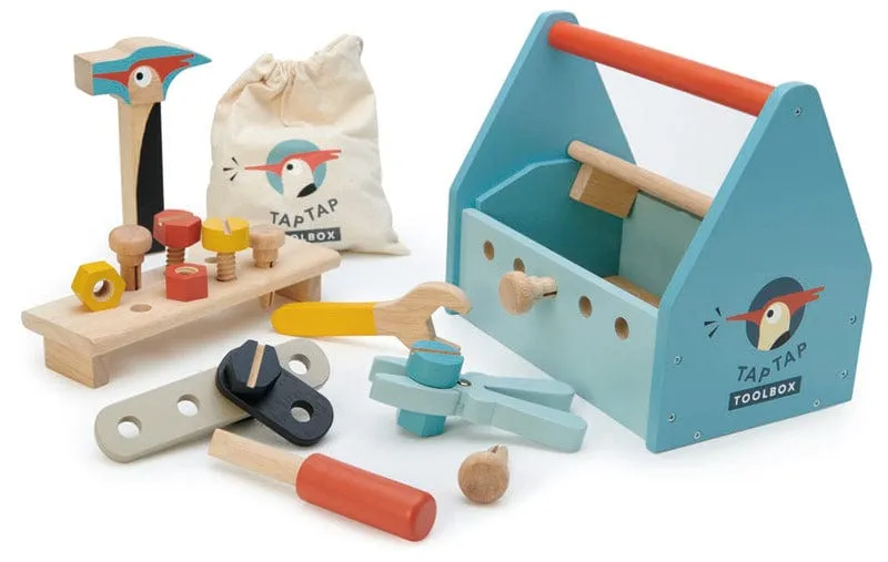 Tender Leaf Toys Tap Tap Toolbox (ages 3 )
