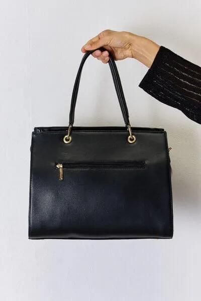 Texture PU Leather Handbag