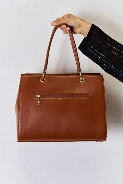 Texture PU Leather Handbag