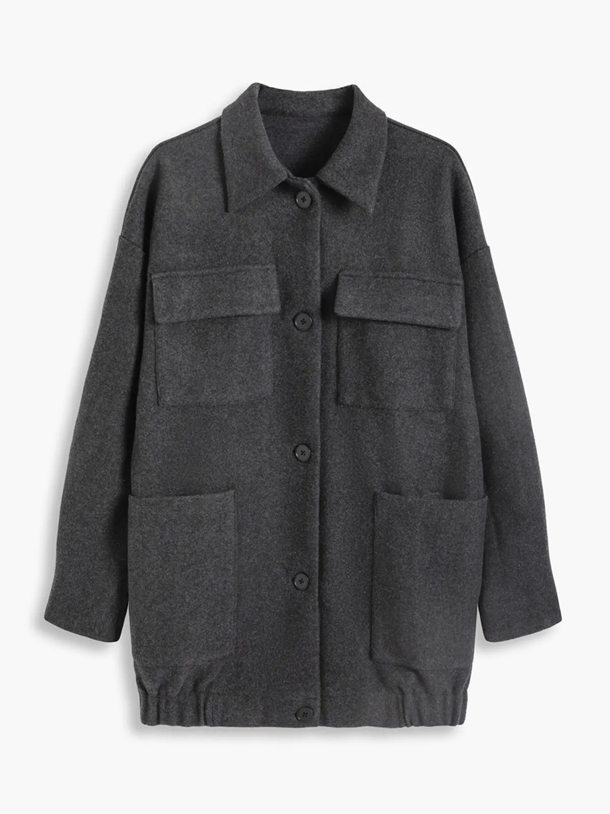 That One Graceful Woven Coat