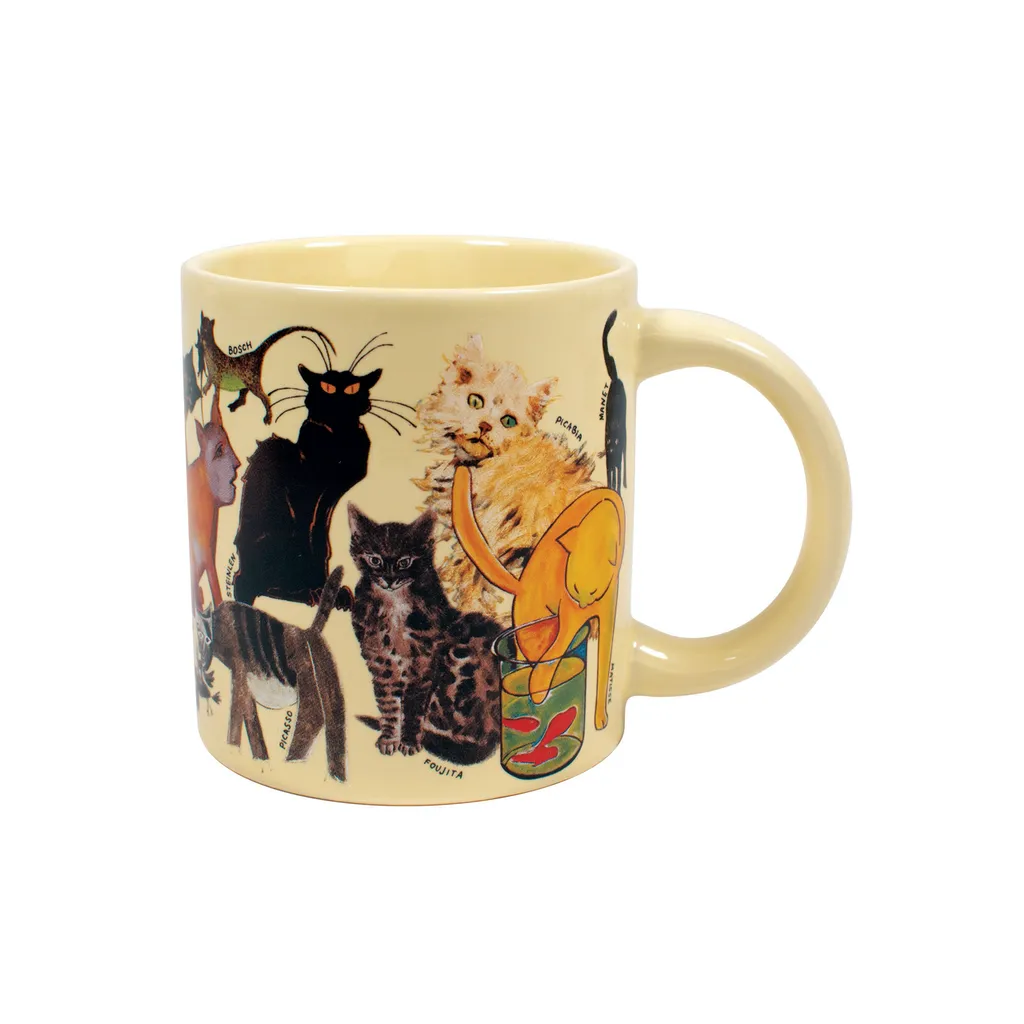 The Artistic Cat Mug - Cats of Classical Art