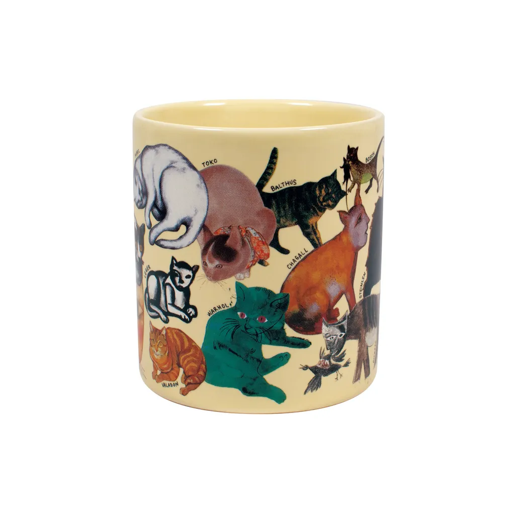 The Artistic Cat Mug - Cats of Classical Art