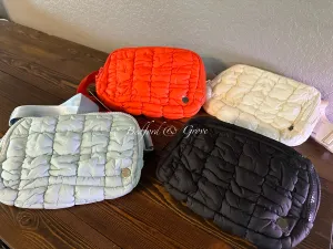 The Payton Quilted Puffer Crossbody