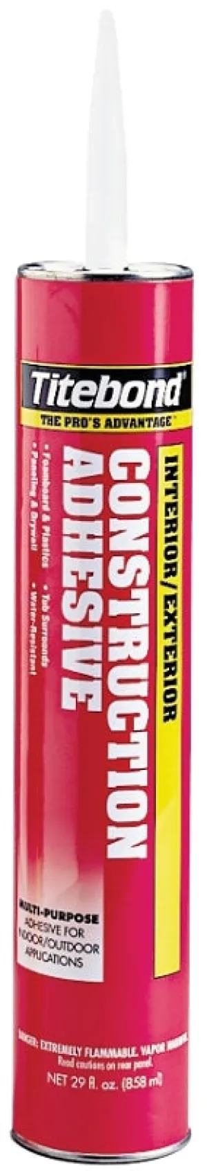 Titebond 3452 Construction Adhesive, Tan, 28 oz Cartridge :EA: QUANTITY: 12