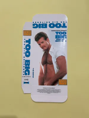 TOO BIG FOR HIS BRITCHES VHS COVER