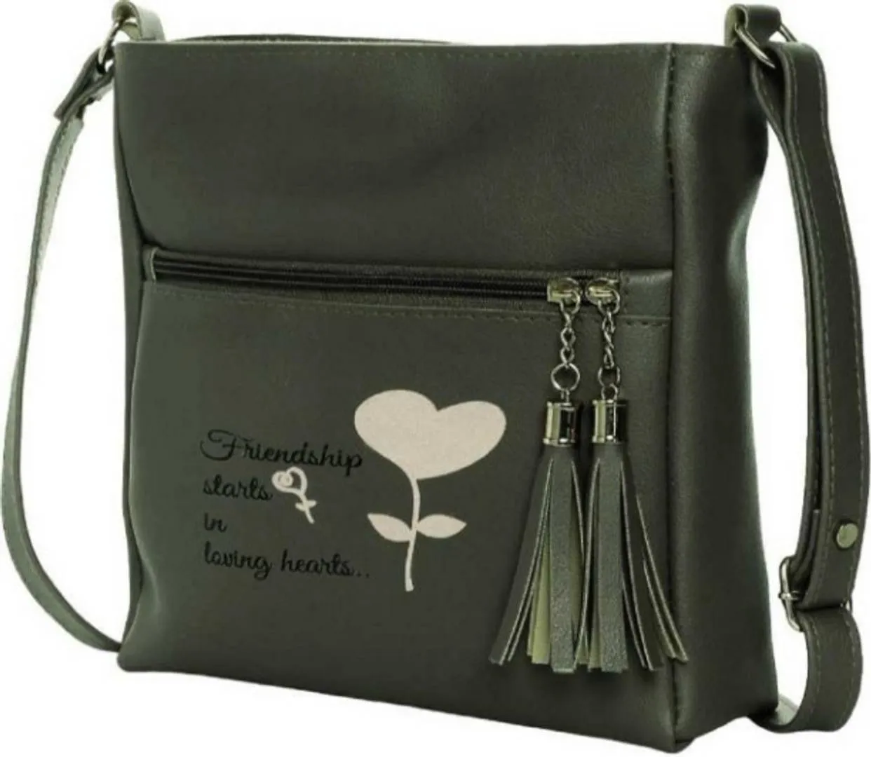 Trendy PU Sling Bag for Women