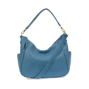 Trish Convertible Hobo Bag - L8116-06  -  Women's  PEACOCK