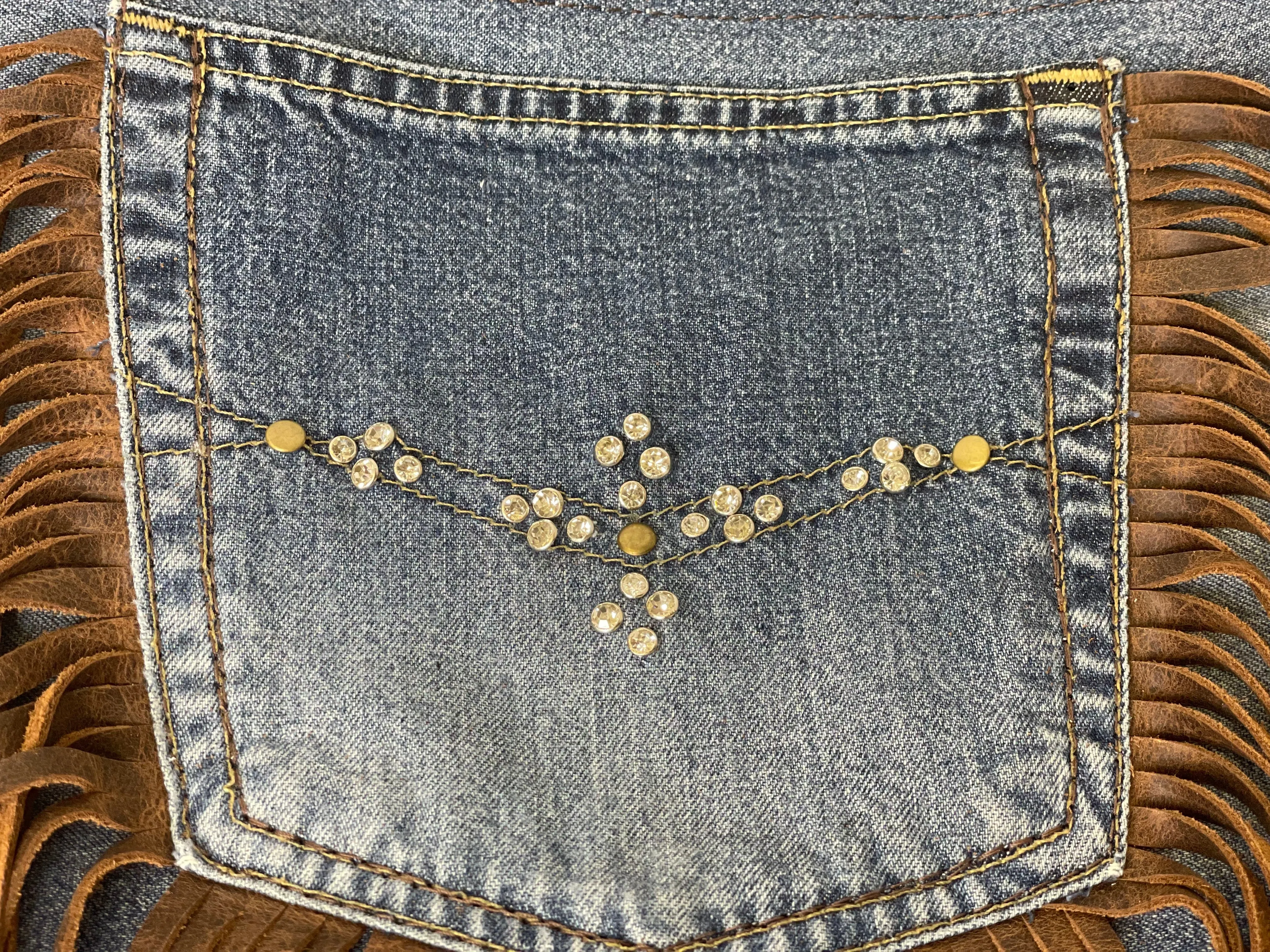 Upcycle Jean Crossbody