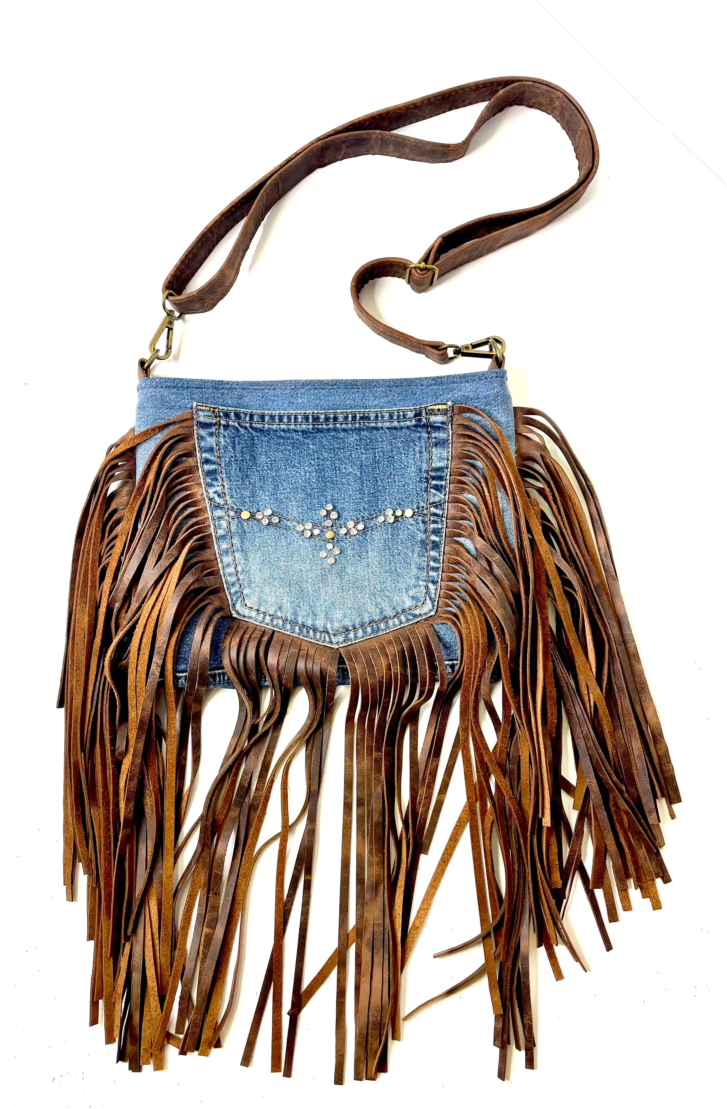 Upcycle Jean Crossbody