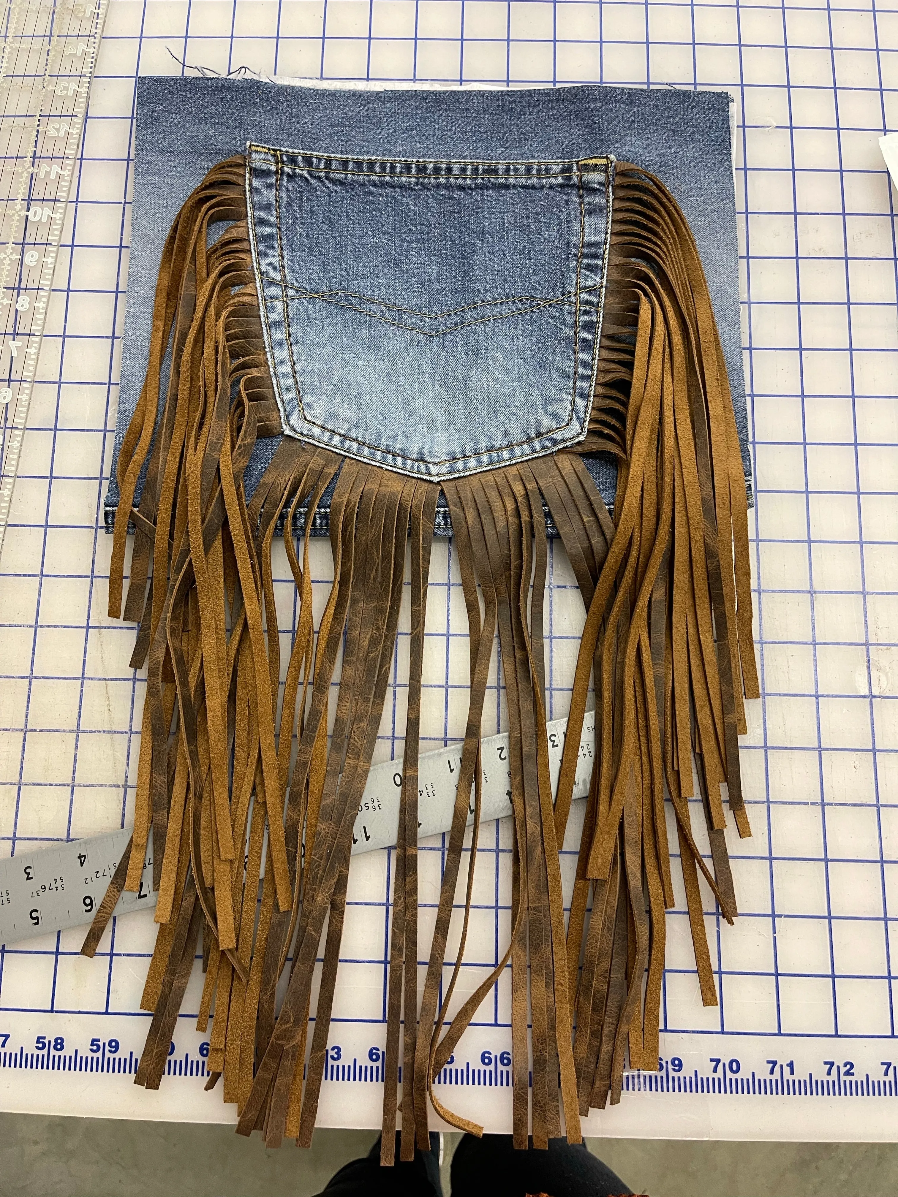 Upcycle Jean Crossbody