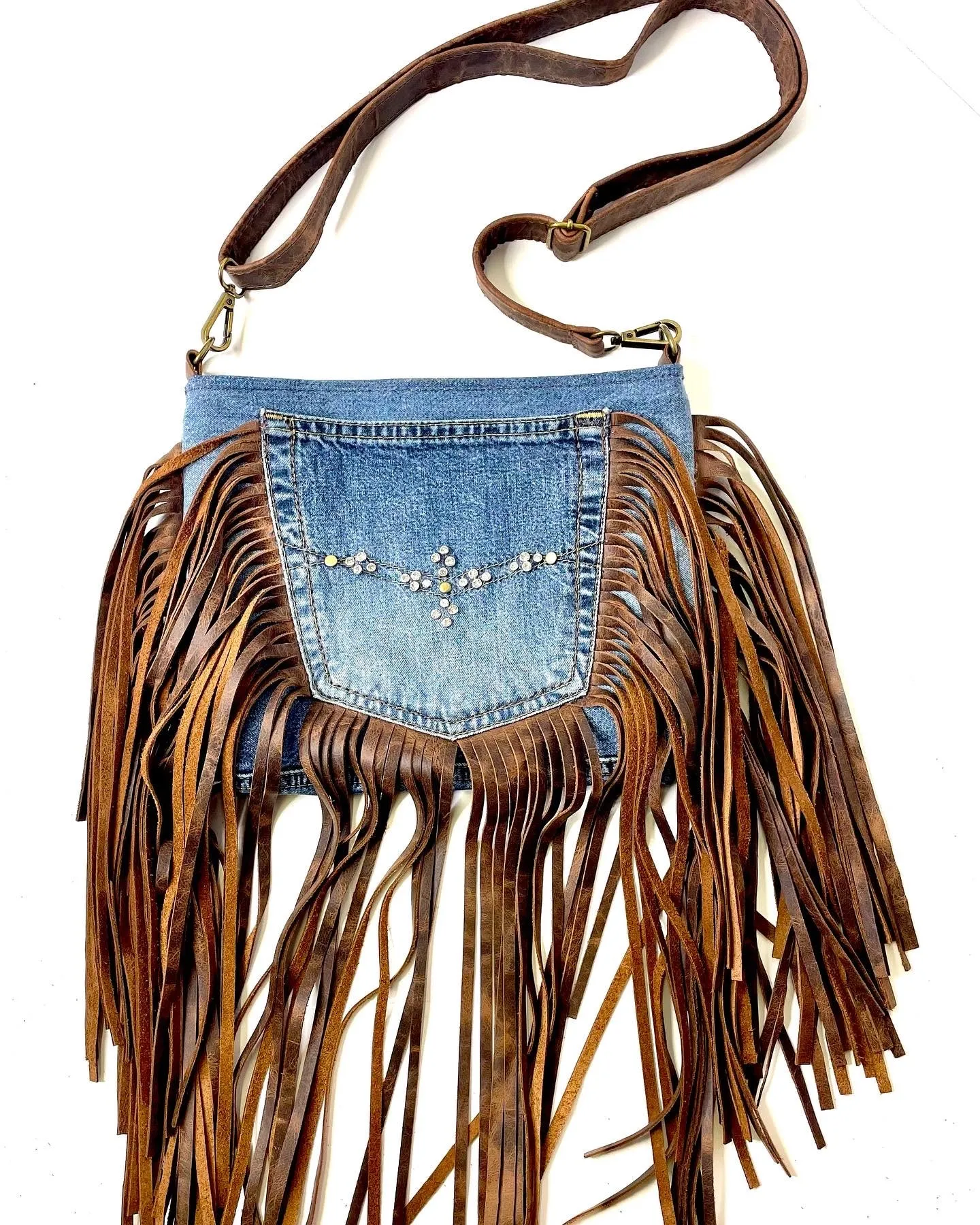 Upcycle Jean Crossbody