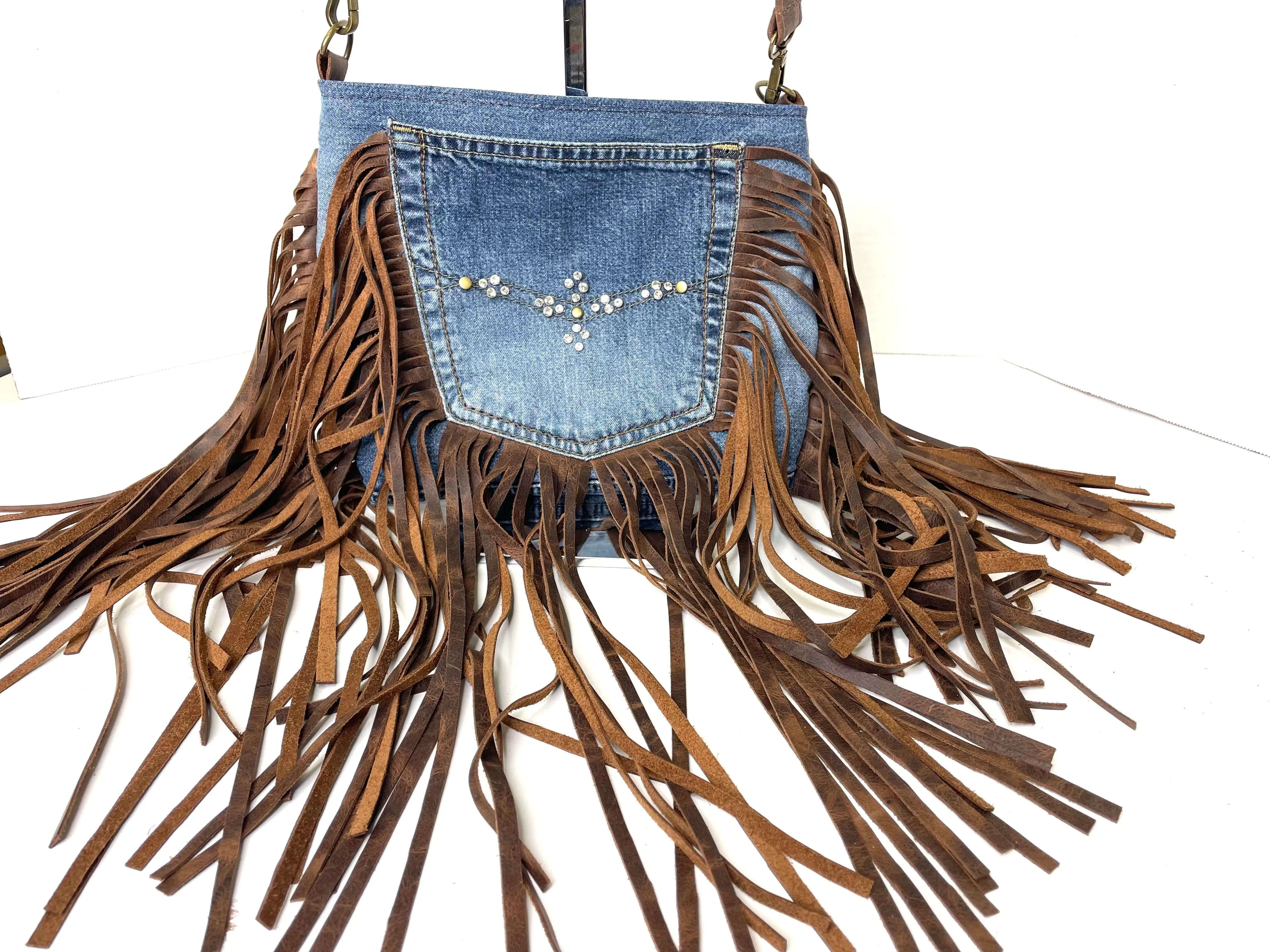 Upcycle Jean Crossbody