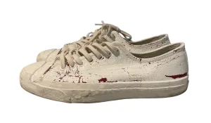 Used Maison Martin Margiela Cracked-Paint Jack Purcell Converse