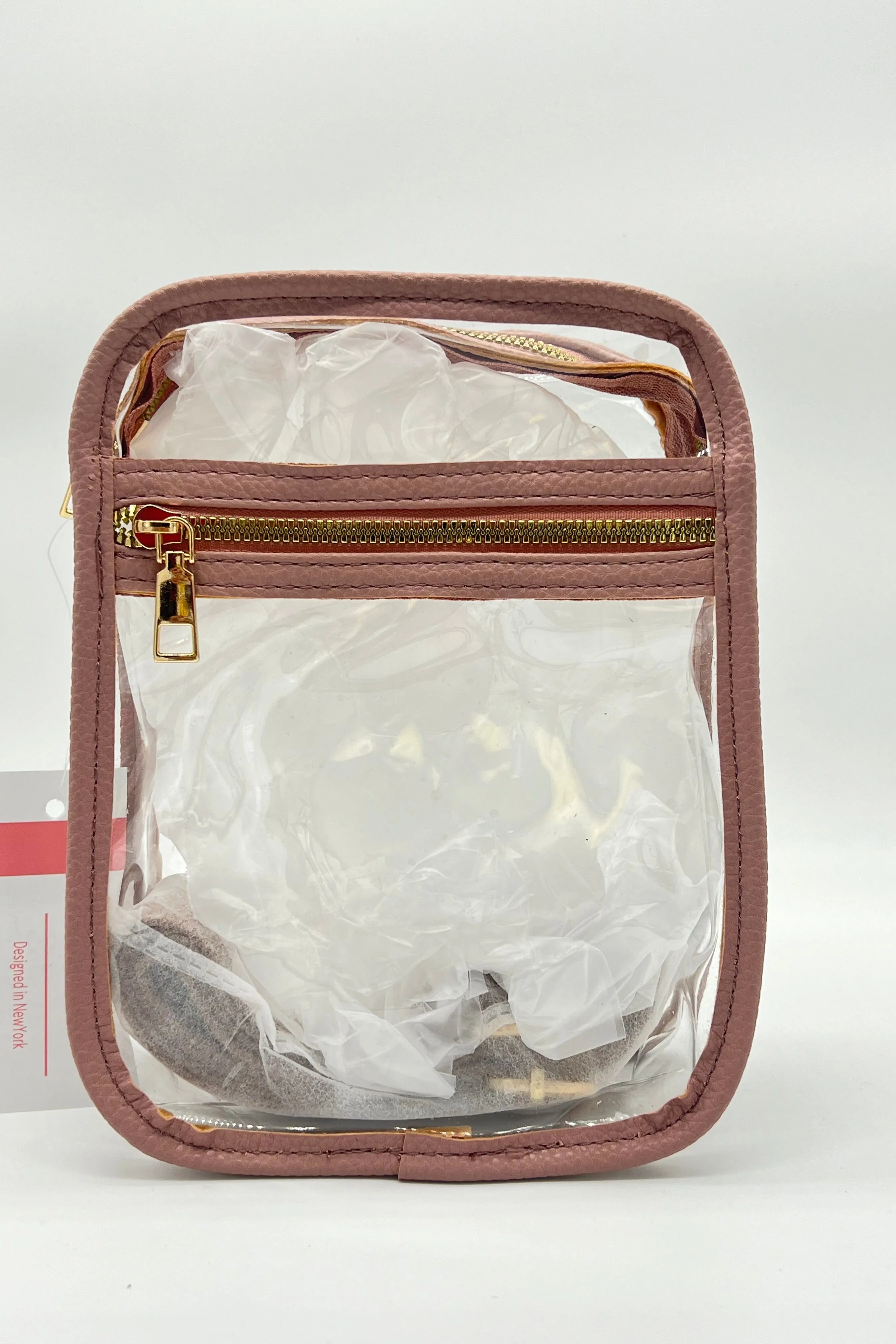 Vertical Clear Crossbody Bags