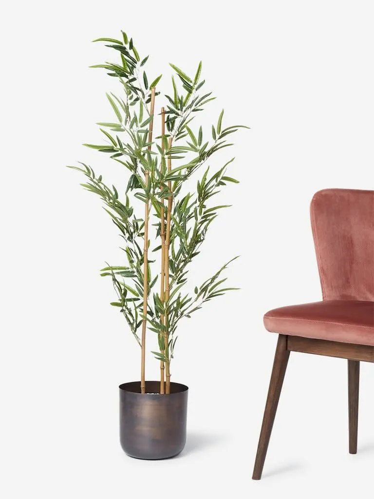 Westside Home Green Artificial Bamboo Plant