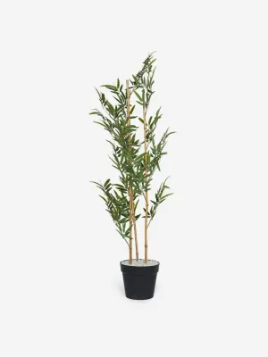 Westside Home Green Artificial Bamboo Plant