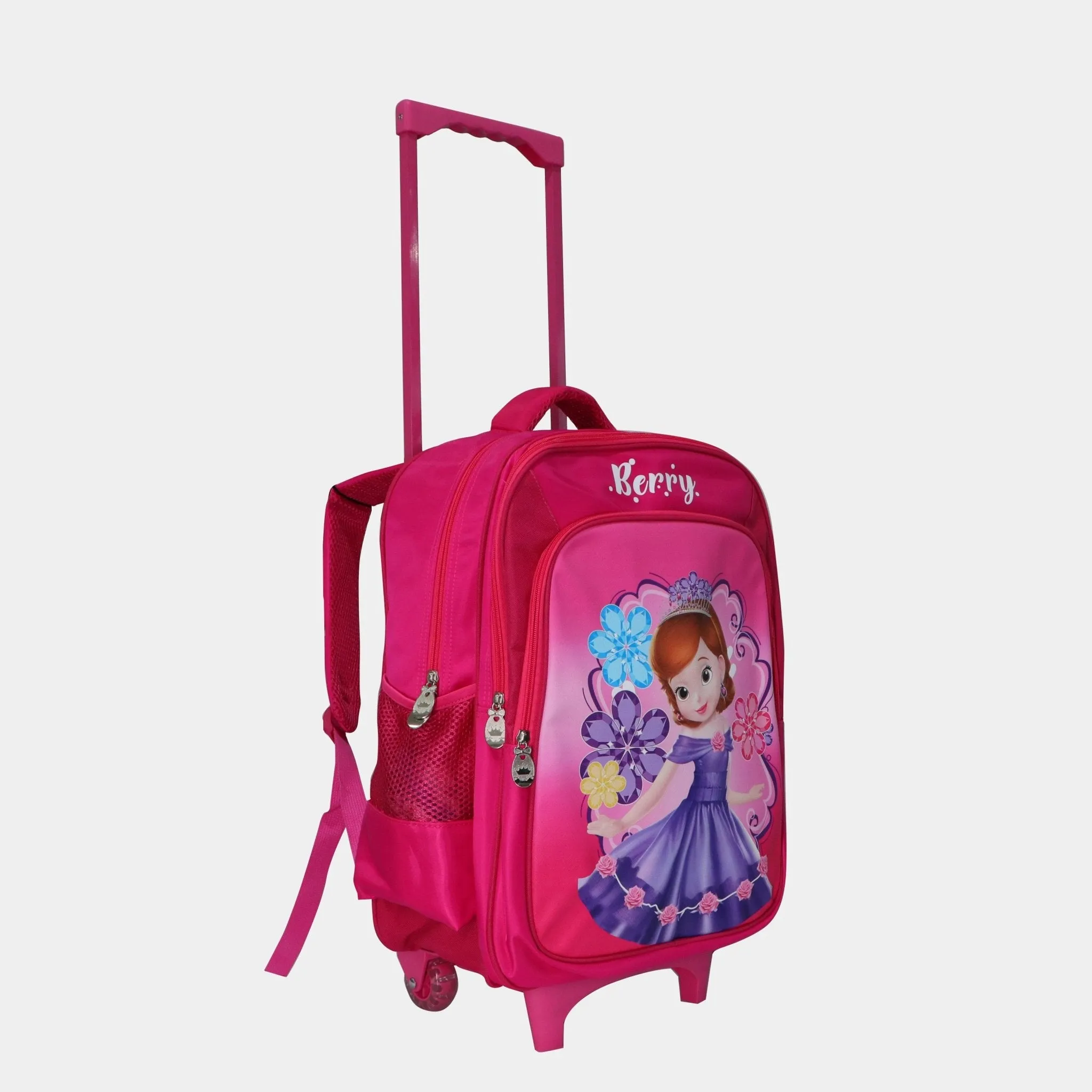 Wheeled School Bags Set of 3-Berry Bag